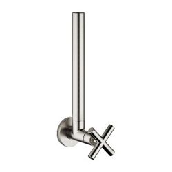 Dornbracht Eckventil Tara, Rosette 55mm, Schlauchabdeckung 200mm, Platin gebürs... DORNBRACHT-22900892-06 4029011524073 (Abb. 1)