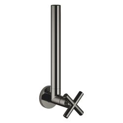 Dornbracht Eckventil Tara, Rosette 55mm, Schlauchabdeckung 200mm, Dark Chrome... DORNBRACHT-22900892-19 4029011996702 (Abb. 1)