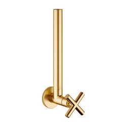 Dornbracht Eckventil Tara, Rosette 55mm, Schlauchabdeckung 200mm, Messing gebür... DORNBRACHT-22900892-28 4029011897566 (Abb. 1)
