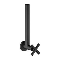 Dornbracht Eckventil Tara, Rosette 55mm, Schlauchabdeckung 200mm, Schwarz matt... DORNBRACHT-22900892-33 4029011524103 (Abb. 1)