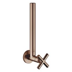 Dornbracht Eckventil Tara, Rosette 55mm, Schlauchabdeckung 200mm, Bronze gebürs... DORNBRACHT-22900892-42 4099477247878 (Abb. 1)