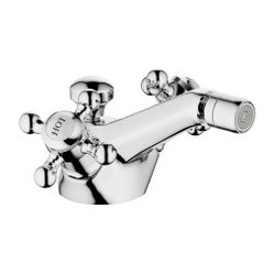 Dornbracht Bidet-Einlochbatterie Madison mit Ablaufgarnitur, Ausladung 125mm, C... DORNBRACHT-24510360-00 4029011203732 (Abb. 1)