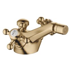 Dornbracht Bidet-Einlochbatterie Madison mit Ablaufgarnitur, Ausladung 125mm, D... DORNBRACHT-24510360-39 4099477390437 (Abb. 1)