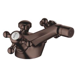 Dornbracht Bidet-Einlochbatterie Madison mit Ablaufgarnitur, Ausladung 125mm, D... DORNBRACHT-24510360-43 4099477488660 (Abb. 1)