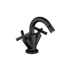 Dornbracht Bidet-Einlochbatterie Tara, mit Ablaufgarnitur, Ausladung 124mm, max... DORNBRACHT-24510892-33 4029011519017 (Abb. 1)