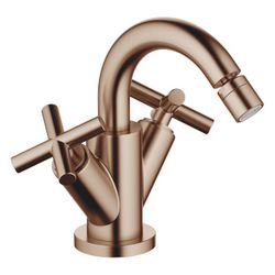 Dornbracht Bidet-Einlochbatterie Tara, mit Ablaufgarnitur, Ausladung 124mm, max... DORNBRACHT-24510892-42 4099477247885 (Abb. 1)