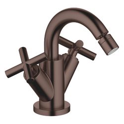 Dornbracht Bidet-Einlochbatterie Tara, mit Ablaufgarnitur, Ausladung 124mm, max... DORNBRACHT-24510892-43 4099477463575 (Abb. 1)