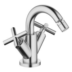 Dornbracht Bidet-Einlochbatterie Tara, mit Ablaufgarnitur, Ausladung 124mm, max... DORNBRACHT-24510892-93 4029011943874 (Abb. 1)
