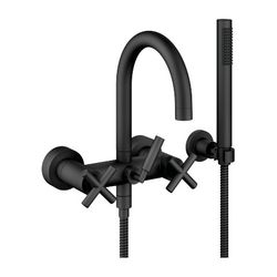 Dornbracht Wannenbatterie Tara für Wandmontage mit Schlauchbrausegarnitur, 240m... DORNBRACHT-25133892-33 4029011526077 (Abb. 1)