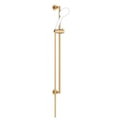 Dornbracht Duschgarnitur Tara, Stichmaß 800mm, 1750mm Schlauch, Messing gebürst... DORNBRACHT-26412892-28 4099477413594 (Abb. 1)