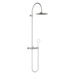Dornbracht Shower Pipe Tara mit Brausebatterie ohne Handbrause, 420mm, Kopfbrau... DORNBRACHT-26622892-06 4099477114484 (Abb. 1)