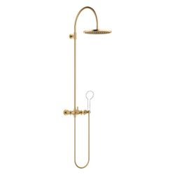 Dornbracht Shower Pipe Tara mit Brausebatterie ohne Handbrause, 420mm, Kopfbrau... DORNBRACHT-26622892-28 4099477114514 (Abb. 1)