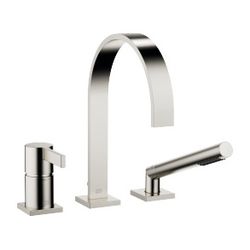 Dornbracht Wannen-Dreiloch-Einhandbatterie Mem, für Wannenrandmontage, 220mm, m... DORNBRACHT-27412782-06 4029011766886 (Abb. 1)
