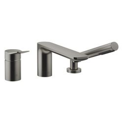 Dornbracht Wannen-Dreiloch-Einhandbatterie Lissé für Wannenrand 200mm, Dark Pla... DORNBRACHT-27412845-99 4099477238036 (Abb. 1)