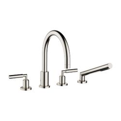 Dornbracht Wannen-Vierlochbatterie Tara für Wannenrandmontage, Ausladung 220mm,... DORNBRACHT-27512882-06 4029011518386 (Abb. 1)