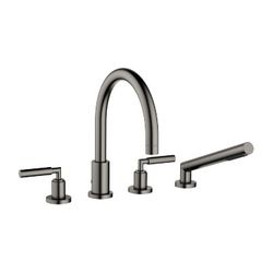 Dornbracht Wannen-Vierlochbatterie Tara für Wannenrandmontage, 220mm, 23,5l/min... DORNBRACHT-27512882-99 4029011819322 (Abb. 1)