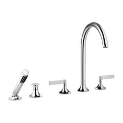 Dornbracht Wannen-Fünflochbatterie Vaia für Wannenr. mit Umstellung, 220mm, 21,... DORNBRACHT-27522819-00 4029011737961 (Abb. 1)