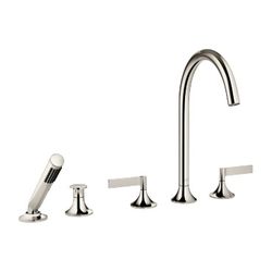 Dornbracht Wannen-Fünflochbatterie Vaia für Wannenr. mit Umstellung, 220mm, 21,... DORNBRACHT-27522819-08 4029011894848 (Abb. 1)