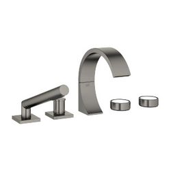 Dornbracht Wannen-Fünflochbatterie CYO für Wannenrandmontage 167mm, Dark Platin... DORNBRACHT-27523811-99 4029011930249 (Abb. 1)