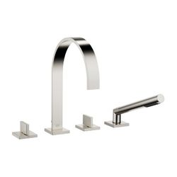 Dornbracht Wannen-Vierlochbatterie Mem, für Wannenrandmontage, 220mm, max. 27,3... DORNBRACHT-27532782-06 4029011675133 (Abb. 1)