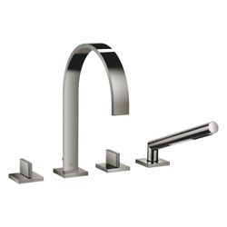 Dornbracht Wannen-Vierlochbatterie Mem, für Wannenrandmontage, 220mm, max. 27,3... DORNBRACHT-27532782-19 4099477073859 (Abb. 1)