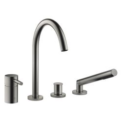 Dornbracht Wannen-Vierlochbatterie Meta für Wannenrandmontage, Ausladung 221mm,... DORNBRACHT-27632661-99 4099477238050 (Abb. 1)