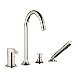 Dornbracht Wannen-Vierlochbatterie Vaia 220mm, Platin... DORNBRACHT-27632809-08 4029011894831 (Abb. 1)