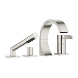 Dornbracht Wannen-Vierlochbatterie CYO für Wannenrandmontage 167mm, Platin gebü... DORNBRACHT-27632811-06 4029011930263 (Abb. 1)
