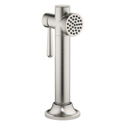 Dornbracht Spülbrausegarnitur Vaia mit runder Rosette, Platin gebürstet... DORNBRACHT-27718809-06 4099477167787 (Abb. 1)