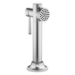 Dornbracht Spülbrausegarnitur Vaia mit runder Rosette, Chrom gebürstet... DORNBRACHT-27718809-93 4099477167879 (Abb. 1)