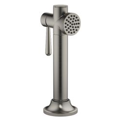 Dornbracht Spülbrausegarnitur Vaia mit runder Rosette, Dark Platinum gebürstet... DORNBRACHT-27718809-99 4099477167886 (Abb. 1)