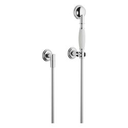 Dornbracht Schlauchbrausegarnitur Madison mit Einzelrosetten FlowReduce, Ch... DORNBRACHT-27803361-000010 4029011718625 (Abb. 1)