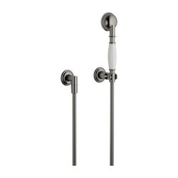 Dornbracht Schlauchbrausegarnitur Madison mit Einzelrosetten, Dark Platinum geb... DORNBRACHT-27803361-99 4029011802102 (Abb. 1)