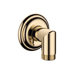 Dornbracht Wandanschlussbogen Madison G 1/2" Rosette 55mm, Messing 23kt Gold... DORNBRACHT-28450410-09 4029011237768 (Abb. 1)