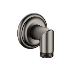 Dornbracht Wandanschlussbogen Madison G 1/2" Rosette 55mm, Dark Platinum gebürs... DORNBRACHT-28450410-99 4029011802225 (Abb. 1)