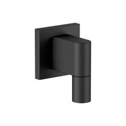 Dornbracht Wandanschlussbogen Symetrics Rosette 60x60mm Anschluss G 1/2", Schwa... DORNBRACHT-28450980-33 4029011630149 (Abb. 1)