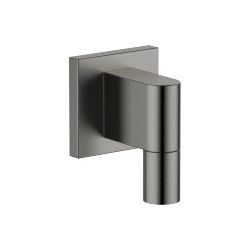 Dornbracht Wandanschlussbogen Symetrics Rosette 60x60mm Anschluss G 1/2", Dark ... DORNBRACHT-28450980-99 4029011797989 (Abb. 1)