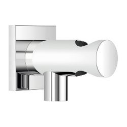 Dornbracht Wandanschlussbogen mit integriertem Brausehalter Rosette 60x60mm Ans... DORNBRACHT-28490970-00 4029011831102 (Abb. 1)