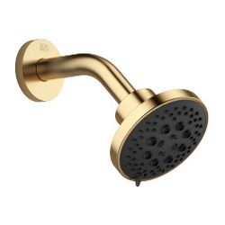 Dornbracht Kopfbrause Ausladung 155mm Brausekopf 100mm 7,6l/min Anschluss G 1/2... DORNBRACHT-28505979-28 4029011898594 (Abb. 1)