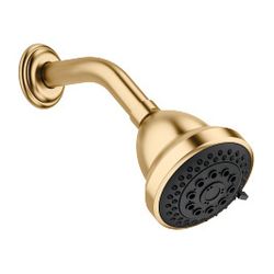 Dornbracht Kopfbrause Madison 9l/min, Messing gebürstet 23kt Gold... DORNBRACHT-28508360-28 4029011522604 (Abb. 1)