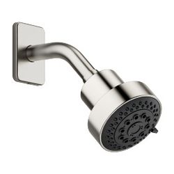 Dornbracht Kopfbrause Lulu Ausladung 200mm G 1/2", Platin gebürstet, 28508710-0... DORNBRACHT-28508710-06 4029011502040 (Abb. 1)