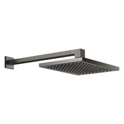 Dornbracht Regenbrause Symetrics mit Wandanbindung 300x240mm 14l/min, Dark Plat... DORNBRACHT-28761980-99 4099477504858 (Abb. 1)