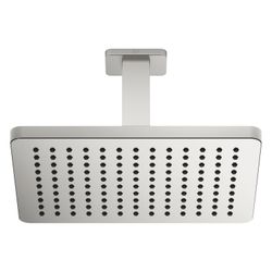 Dornbracht Regenbrause mit Deckenanbindung 300x240mm 14l/min G 1/2", Platin geb... DORNBRACHT-28771710-06 4099477492780 (Abb. 1)