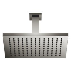 Dornbracht Regenbrause Symetrics mit Deckenanbindung 300x240mm 14l/min, Dark Ch... DORNBRACHT-28771980-19 4099477506241 (Abb. 1)