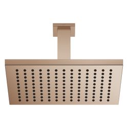 Dornbracht Regenbrause Symetrics mit Deckenanbindung 300x240mm 14l/min, Bronze ... DORNBRACHT-28771980-42 4099477506333 (Abb. 1)
