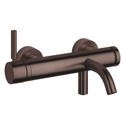 Dornbracht Wannen-Einhandbatterie Meta für Wandmontage, Ausladung 202mm, 14l/mi... DORNBRACHT-33200660-43 4099477465456 (Abb. 1)
