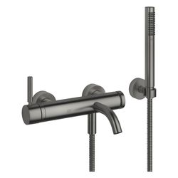 Dornbracht Wannen-Einhandbatterie Meta für Wandmontage mit Schlauchbrausegarnit... DORNBRACHT-33233660-99 4099477238326 (Abb. 1)