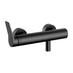 Dornbracht Brause-Einhandbatterie Lissé für Wandmontage, Schwarz matt... DORNBRACHT-33300845-33 4029011983986 (Abb. 1)