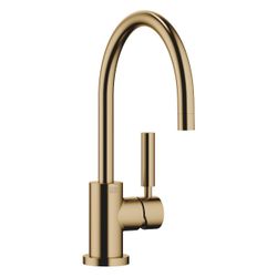 Dornbracht Einhebelmischer Tara schwenkbar, Ausladung 201mm, max. 7l/min, Dark ... DORNBRACHT-33800888-39 4099477400631 (Abb. 1)