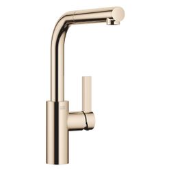 Dornbracht Einhebelmischer Elio Pull-out Ausladung 235mm, Champagne 22kt Gold... DORNBRACHT-33840790-47 4099477093383 (Abb. 1)